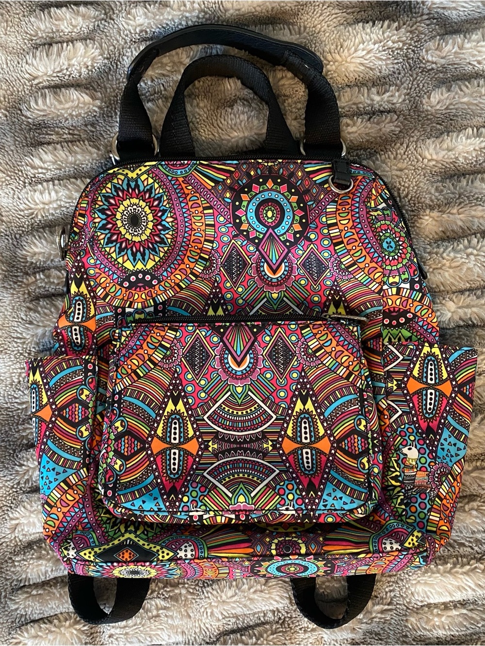 Sakroots Eco-Twill Loyola Convertible Backpack 🎒
